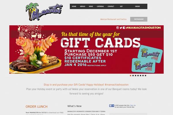 Feast theme site design template sample