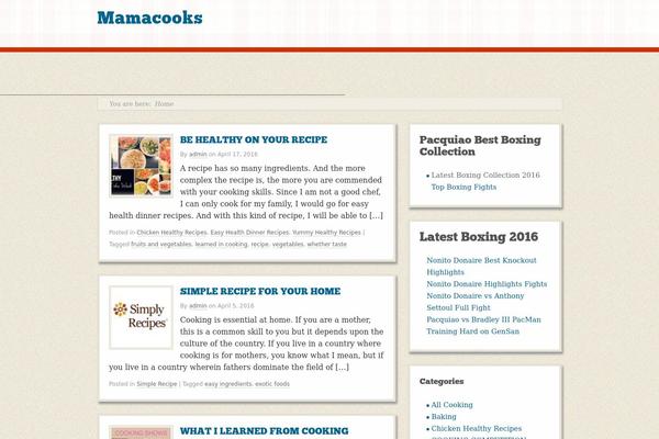 Retro-fitted theme site design template sample