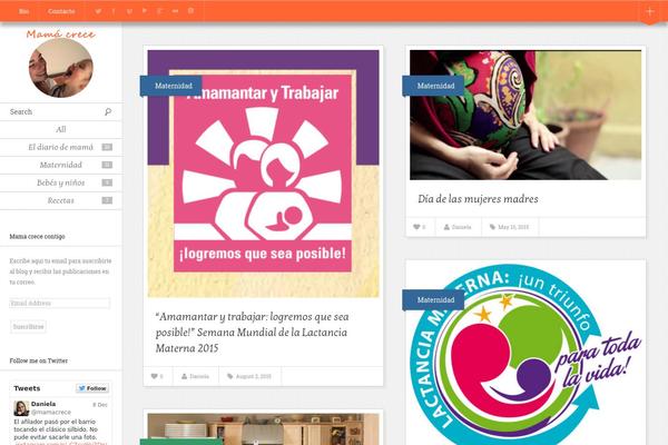mamacrece.com site used Pico