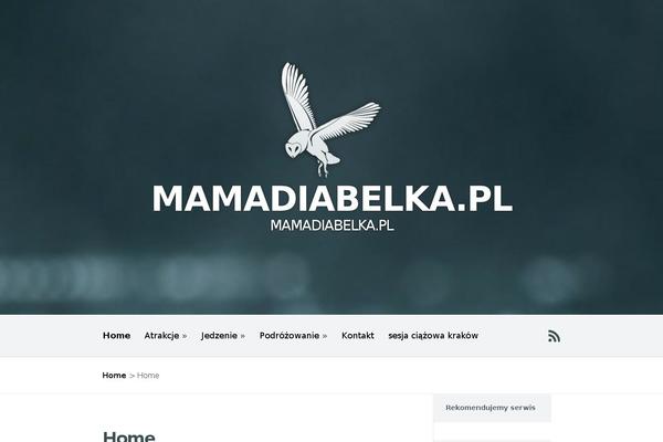 Harmony theme site design template sample