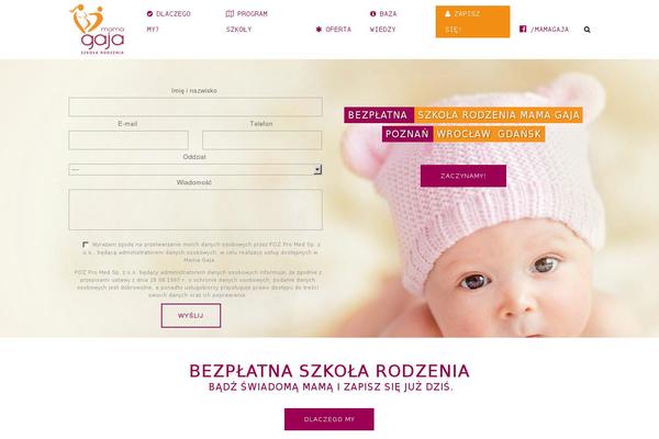 mamagaja.pl site used Cyberfolks