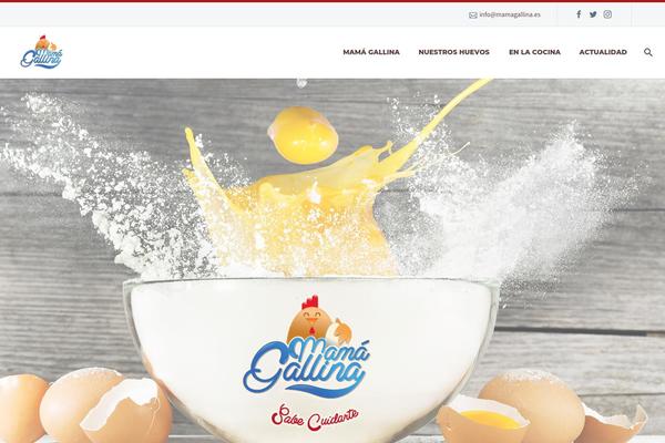 Thegem-child theme site design template sample