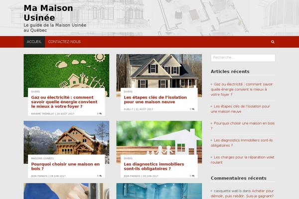 habitationOutaouais theme websites examples