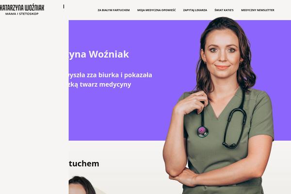 mamaistetoskop.pl site used Mamaistetoskop