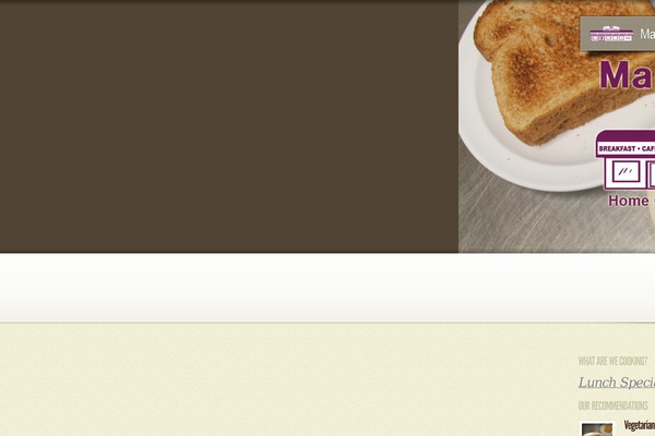 MyCuisine theme site design template sample