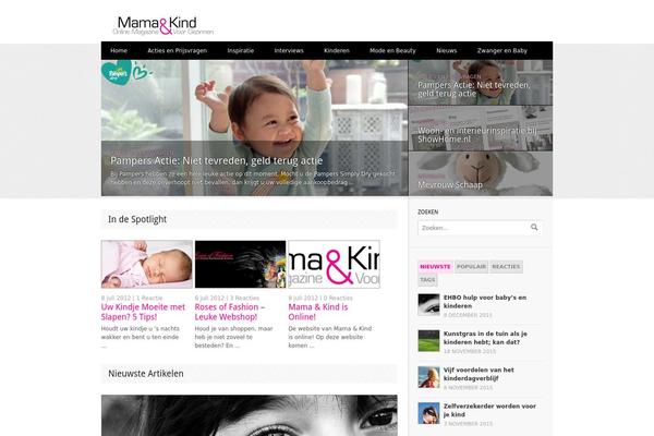 Delicious Magazine theme site design template sample