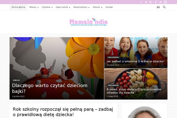 Site using Social Slider plugin