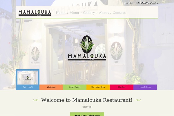 Seasons theme site design template sample