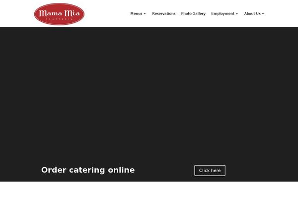 Divi theme site design template sample