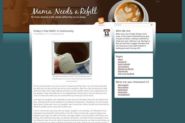 mamaneedsarefill.com site used Dovetail