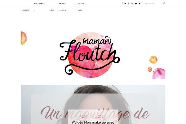 Rosemary-child theme site design template sample