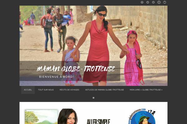 Generatepress_child theme site design template sample