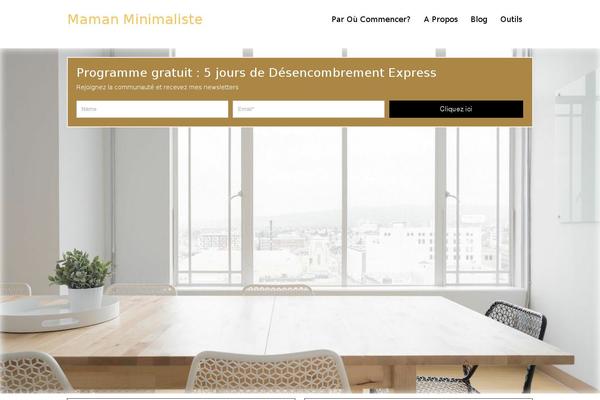 mamanminimaliste.fr site used Travel Diary
