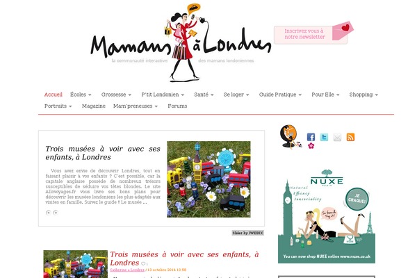 Kalon theme site design template sample