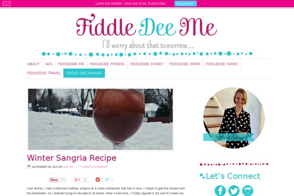 Lovely theme site design template sample