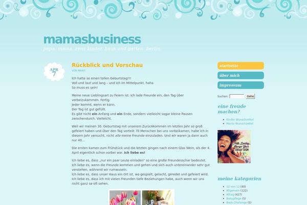 Brand New Day theme site design template sample