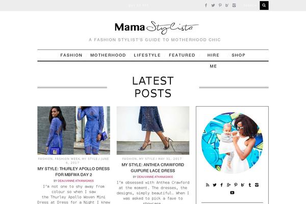 SimpleMag child theme site design template sample