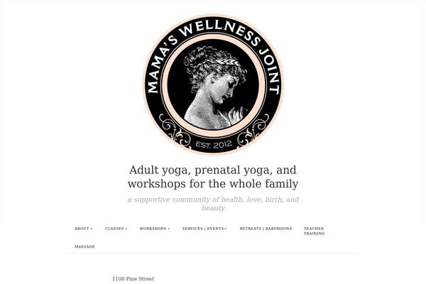 mamaswellnessjoint.com site used Florence