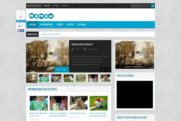 Cherry theme site design template sample