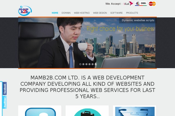 D5 Design theme site design template sample