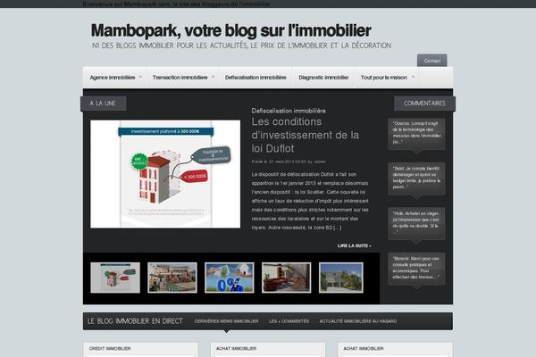 Continuum Theme theme site design template sample