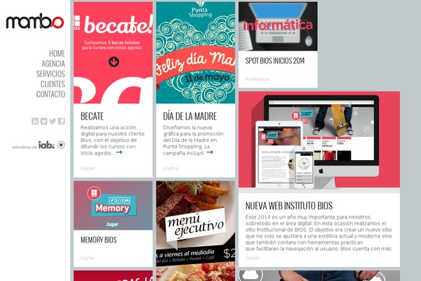 Mambo theme site design template sample