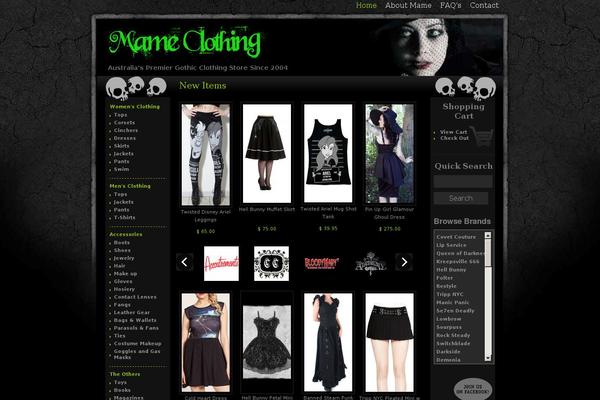 Site using WordPress Thumbnail Slider plugin