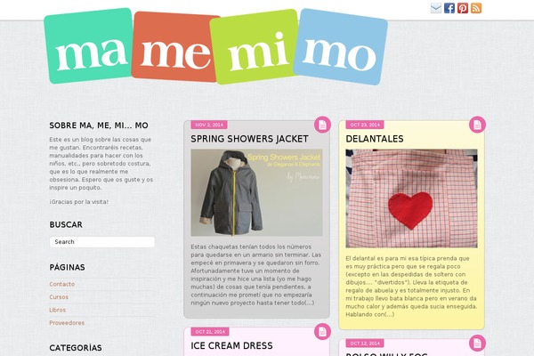 Grido theme site design template sample