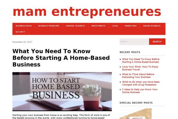 Modern Business theme site design template sample