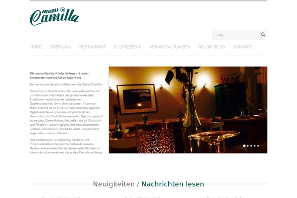 Site using Easy-restaurant-menu-manager plugin