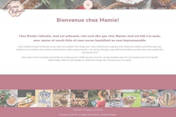 Logan theme site design template sample