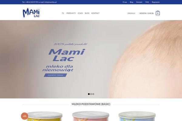 Flatsome theme site design template sample