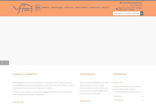 The7 Child theme site design template sample