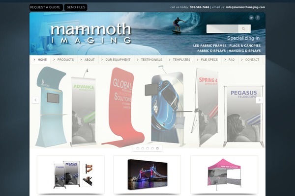 Site using Techwyse-form plugin