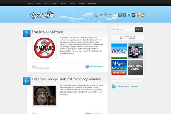 AllTuts theme site design template sample