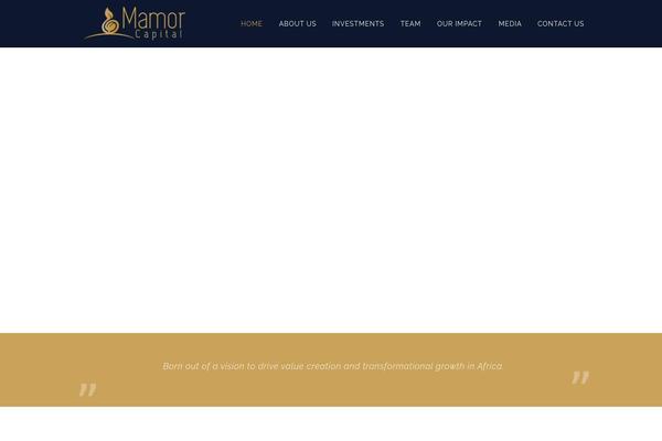 Bridge Child theme site design template sample
