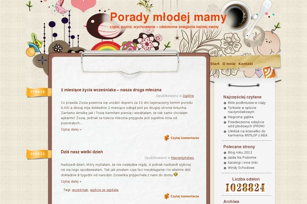 mamozmagania.pl site used Vector_flower