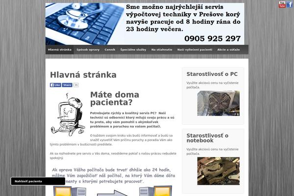 Site using Easy-buttons plugin
