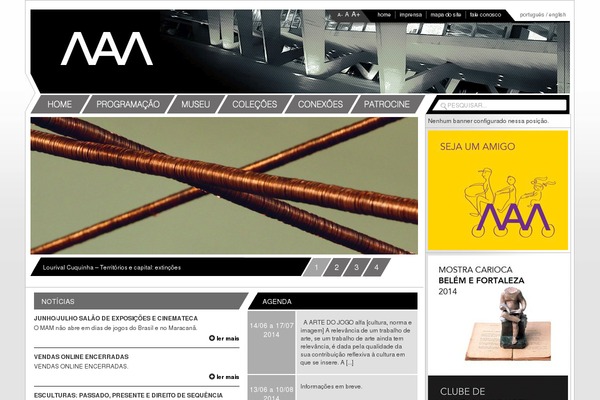 Mam theme site design template sample