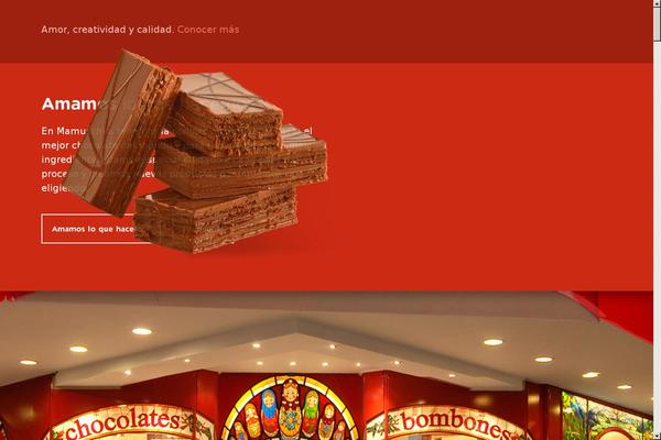 mamuschka.com site used El-chocolate-mas-rico