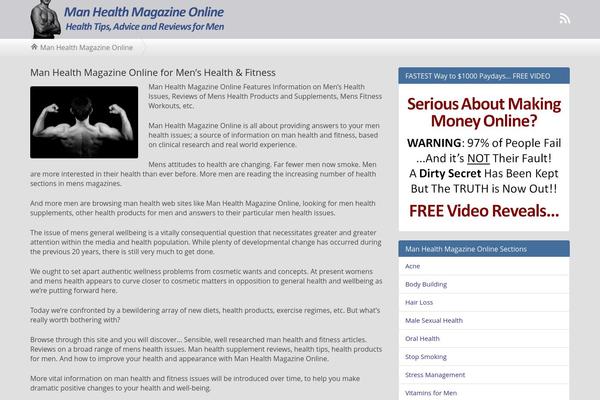 ColorMag theme site design template sample