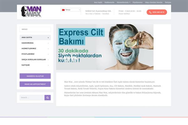 MentalPress theme site design template sample