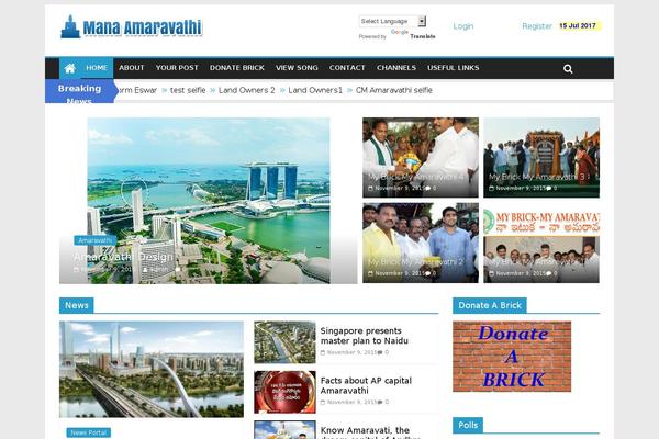 Site using JB Horizontal Scroller News Ticker plugin