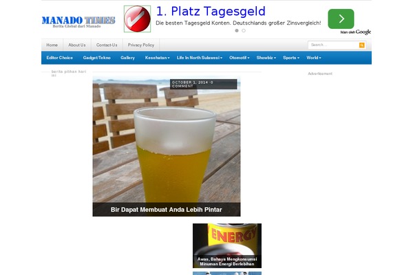 manadotimes.com site used Junkie