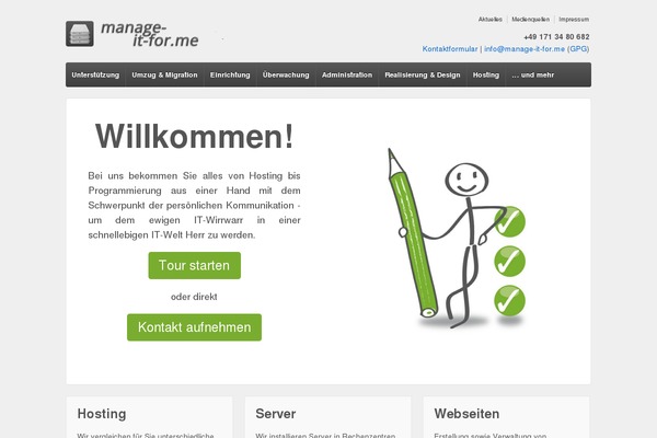 Site using Accordion plugin
