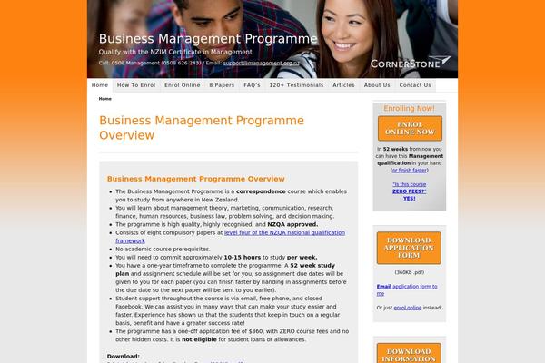Thesis 1.8.6 theme site design template sample