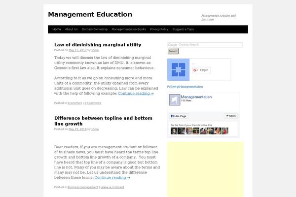 Polite Blog theme site design template sample