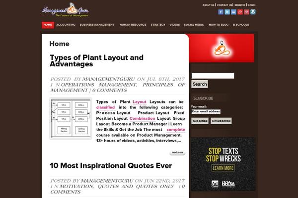 Basic theme site design template sample