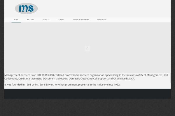 Circles theme site design template sample