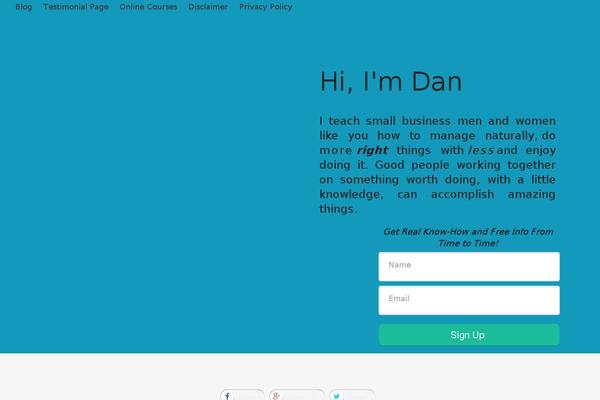 Squared theme site design template sample